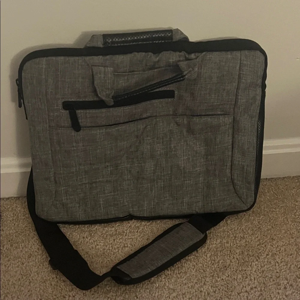 Gray Laptop Bag